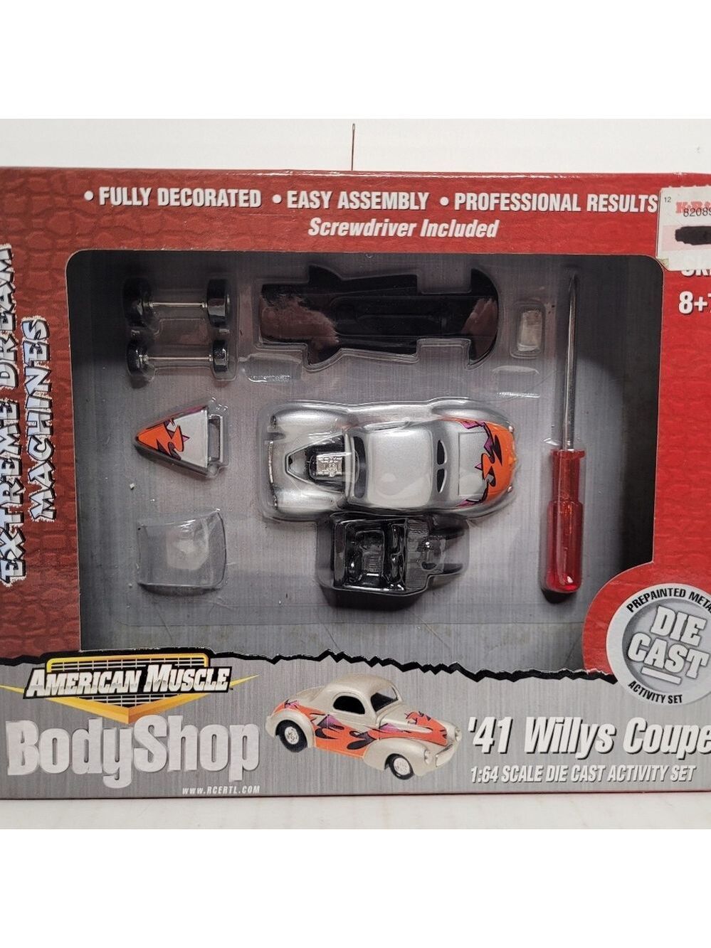 2002 Ertl Collectibles American Muscle BodyShop '41 Willys Coupe Die-Cast Car
